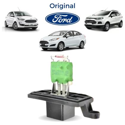 Imagem de Resistencia da Caixa Ford Fiesta Titanium 2013, EcoSport 2013, Focus 2014, Ka 2015 Preto Original FoMoCo