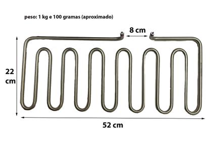 Imagem de Resistência da chapeira elétrica de lanches 220v 30x70