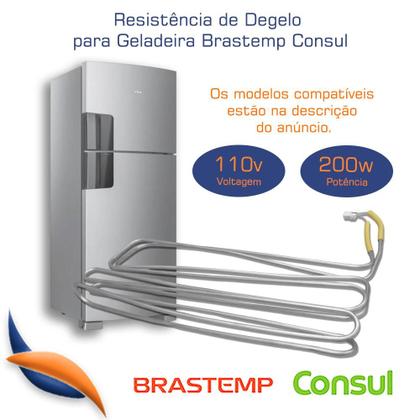 Imagem de Resistência Geladeira Brastemp Consul 110v 200w W10555140