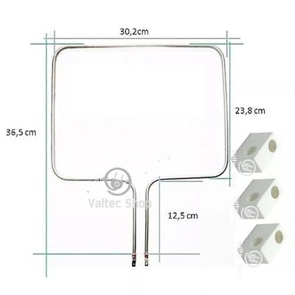 Imagem de Resistência + Porcelana Forno Fischer Superior 750W 220V