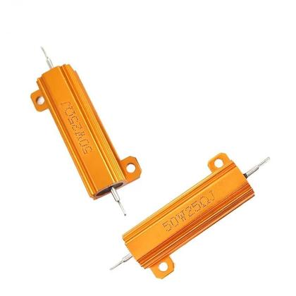 Imagem de Resistor De Carga 50W 3ohm 6ohm 8ohm 10ohm Com Carcaça Metálica Para Decodificador LED De Luz De
