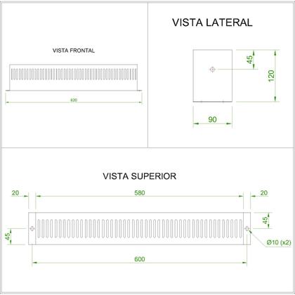 Imagem de Resistor De Frenagem 1Kw 40R Ip20 100%Ed