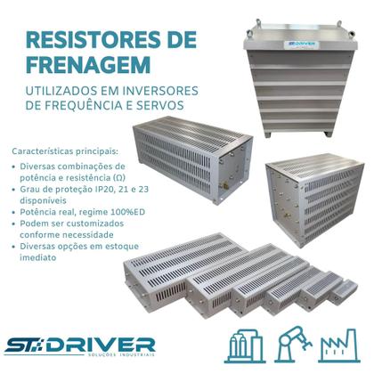 Imagem de Resistor De Frenagem 4Kw 33R Ip20 100%Ed