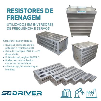 Imagem de Resistor De Frenagem 500W 20R Ip20 100%Ed