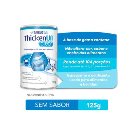 Imagem de Resource Thicken Up Clear - (125g) - Espessante e Gelificante - Nestlé