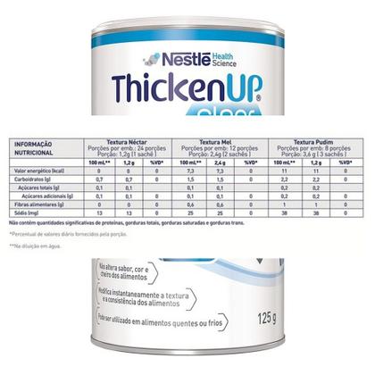 Imagem de Resource Thicken Up Clear - (125g) - Espessante e Gelificante - Nestlé