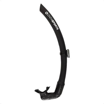Imagem de Respirador Snorkel De Mergulho Pesca Submarina Lazer Basic