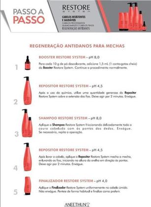 Imagem de Restauração Capilar Aneethun Restore System (4 Itens)