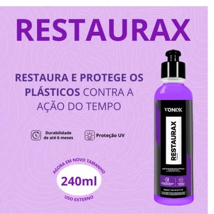 Imagem de Restaurador de plasticos restaurax 240ml