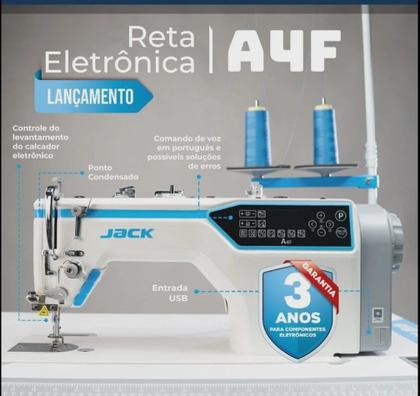 Imagem de Reta Eletrônica Jack A4 - 220 vlts + Calcadores+Bobinas+Viés
