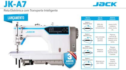 Imagem de Reta eletronica jack a7 - com kit de calcadores