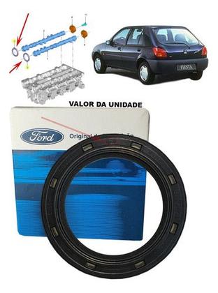 Imagem de Retentor do comando de valvulas focus motor sigma 1.6 2010 2011 2012 2013 hatch e sedan
