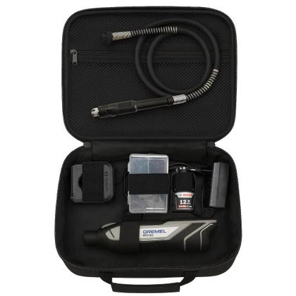 Imagem de Retifica Dremel 8240 12V Bivolt Bolsa e 5 Acessórios com Eixo Flexível EVALD