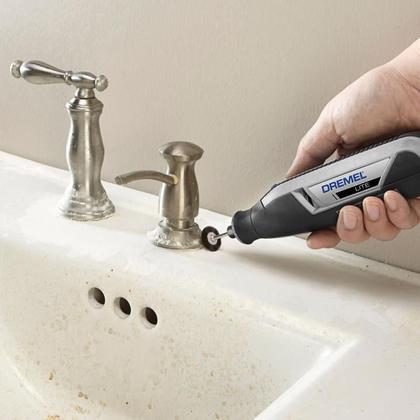 Imagem de Retífica Dremel LITE 7760-N/10 à Bateria 4V Bivolt com 10 Acessórios DREMEL