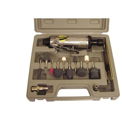 Imagem de Retifica Pneumatica Mini Eda Com Maleta E Acessorios - 8Nj