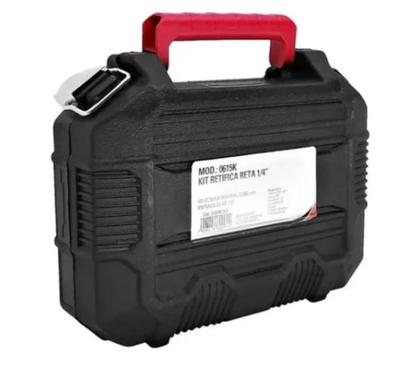Retífica Pneumática Mini Esmeril Ar C/ Maleta + Acessórios - Siga Tools Imagem de Retífica Pneumática Mini Esmeril Ar C/ Maleta + Acessórios