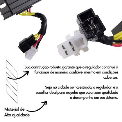 Imagem de Retificador Regulador Para Suzuki Yes 125 Intruder 125 E 250