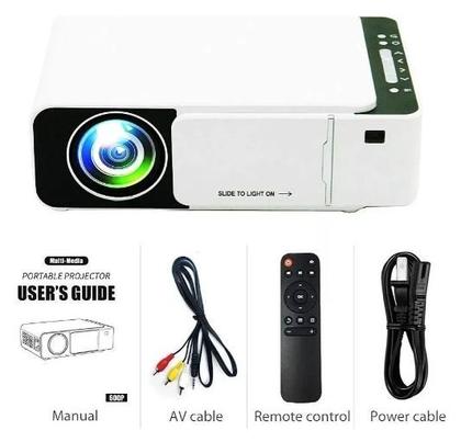 Imagem de RetroProjetor Projetor Professor Led Usb Espelhamento Wifi T5 2500 Lumens Tela