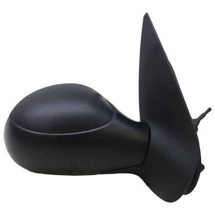 Imagem de Retrovisor 207 2008 2009 2010 2011 2012 2013 2014 2015 Preto Acabamento Texturizado Controle