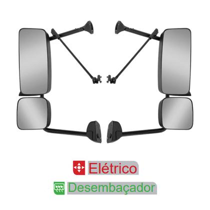 Imagem de Retrovisor c Auxiliar para MB Axor c Desembaçador Elétrico