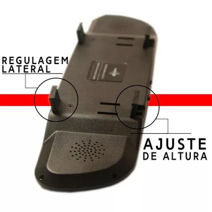 Imagem de Retrovisor + Câmera De Ré + Sensor Estacionamento Kx3 Branco