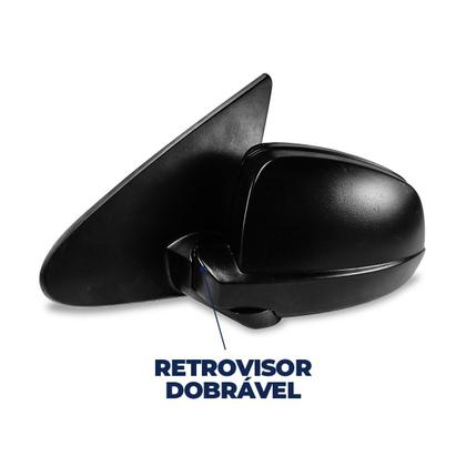 Imagem de Retrovisor Celta Prisma 2007/... 2/4 portas c/ controle Lado Esquerdo Motorista