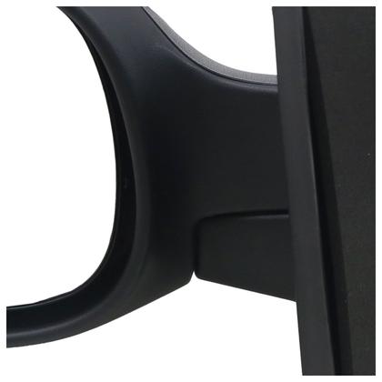 Imagem de Retrovisor Clio 2000 2001 2002 2003 2004 2005 2006 2007 2008 2009 2010 2011 2012 Preto Acabamento Texturizado Com Controle