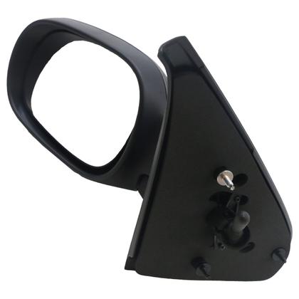 Imagem de Retrovisor Clio 2000 2001 2002 2003 2004 2005 2006 2007 2008 2009 2010 2011 2012 Preto Acabamento Texturizado Com Controle