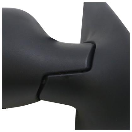 Imagem de Retrovisor Clio 2000 2001 2002 2003 2004 2005 2006 2007 2008 2009 2010 2011 2012 Preto Acabamento Texturizado Com Controle