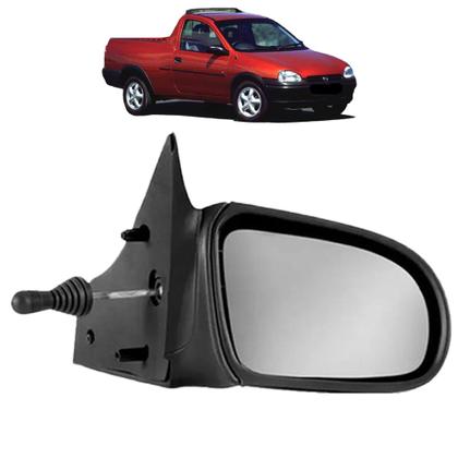 Imagem de Retrovisor Corsa Sedan Wagon Pickup 1993 a 2002 Com Controle