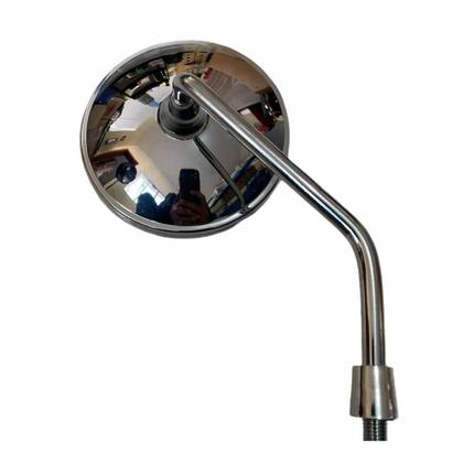 Imagem de Retrovisor Cromado Estilo Intruder - Compatível com Motos Custom SLYCK-91217