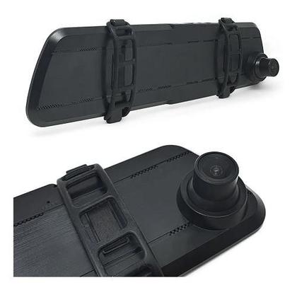Retrovisor Espelho Com Câmera Frontal e ré Para Carro - Techguia Imagem de Retrovisor Espelho Com Câmera Frontal e ré Para Carro - Techguia