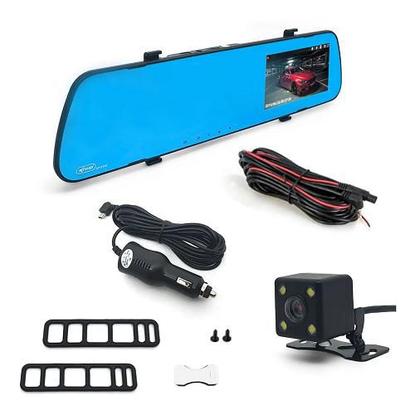 Retrovisor Espelho Com Câmera Frontal e ré Para Carro - Techguia Imagem de Retrovisor Espelho Com Câmera Frontal e ré Para Carro - Techguia