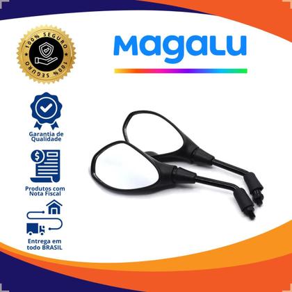 Imagem de Retrovisor Espelho Esportivo Moto Cg 150 Sport 2020 2021 2022 2023 2024 2025 Todos os Anos