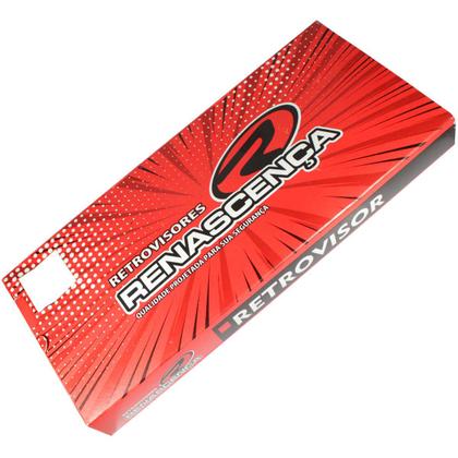 Imagem de Retrovisor espelho moto modelo XT660 Retrátil Lente Plana Honda Yamaha CG125 CG150 CG160 CB250 CB300 Twister YBR XTZ Par