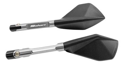 Imagem de Retrovisor Esportivo Tomok 2 Gravado A Laser Sahara 300