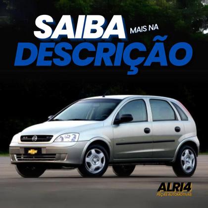 Imagem de Retrovisor Esquerdo motorista Chevrolet Corsa Montana 2002 2003 2004 2005 2006 2007 2008 2009 2010 2011 2012 com Controle Manual Interno e Dobravél