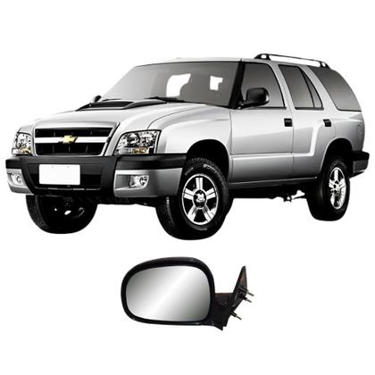 Imagem de Retrovisor Esquerdo Motorista Sem Controle Blazer S10