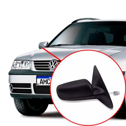 Imagem de Retrovisor Externo com Controle Convexo Grande Gol Parati Saveiro Giii Giv 99/14 4p Ld