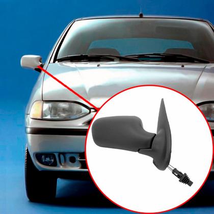 Imagem de Retrovisor Externo com Controle Palio Siena Weekend 96/00 4p Ld