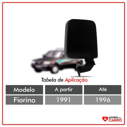 Imagem de Retrovisor Externo Fiorino 91/96 S/ Controle Ld