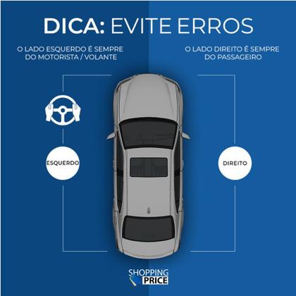 Imagem de Retrovisor Externo Fixo Esquerdo Gol Parati G3 G4 4p 99 08