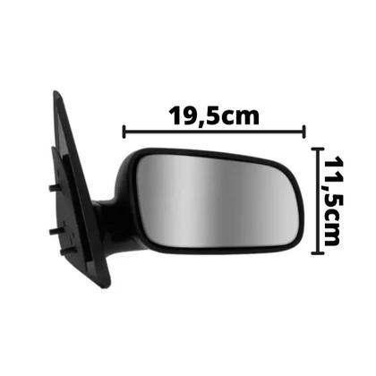 Imagem de Retrovisor Externo Fixo Esquerdo Gol Parati G3 G4 4p 99 08