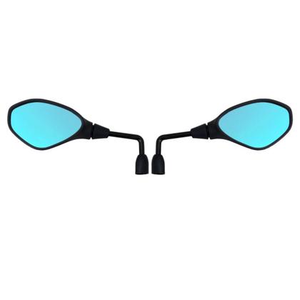 Imagem de Retrovisor F800 Haste Longa Rebaixada 90º Honda Azul