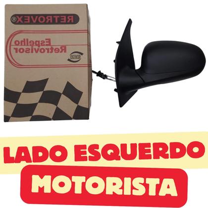 Imagem de Retrovisor Fiat Mobi 2016 ate 2021 Com Controle