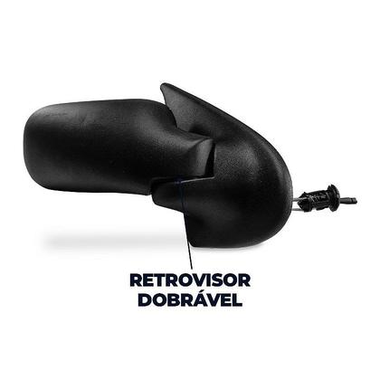 Retrovisor Fiat Palio Siena 1996 a 2000 4 portas com controle - Retrovex Imagem de Retrovisor Fiat Palio Siena 1996 a 2000 4 portas com controle