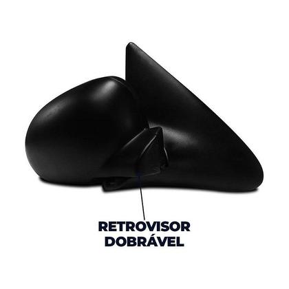 Imagem de Retrovisor Gol Parati Bola 2 portas 1995 1999 sem controle