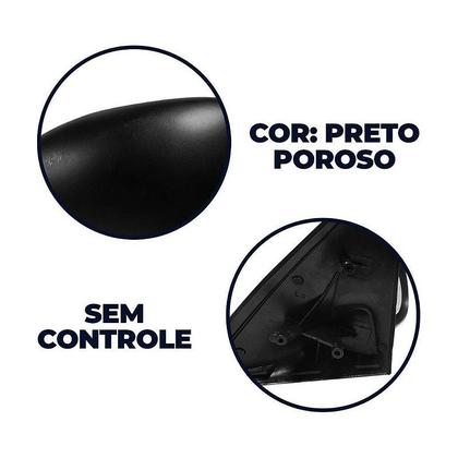 Imagem de Retrovisor Gol Parati Bola 2 portas 1995 1999 sem controle