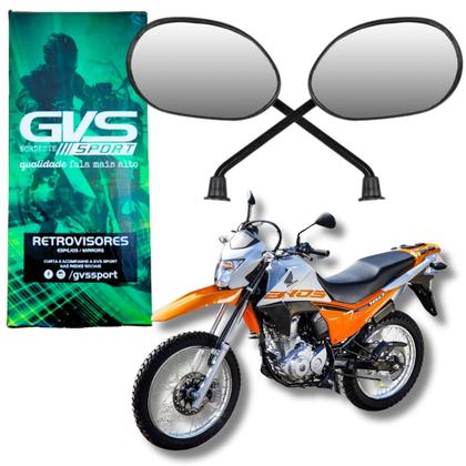 Imagem de Retrovisor Gvs original Honda Bros 150 2010 2011 2012 2013 2014 2015 2016 2017