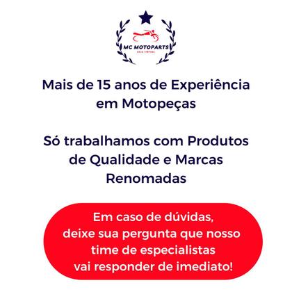 Imagem de Retrovisor GVS Premium Modelo BMW F800 Haste Curta Rebaixada 90 Lente Convexa Fumê P/ Motos Honda